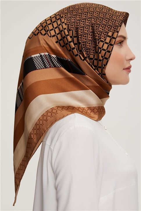 Armine Twill İpek Eşarp 22Ka3225 04