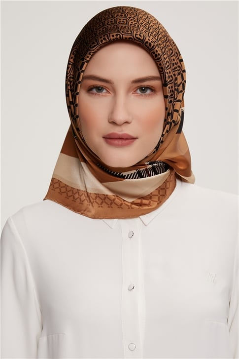 Armine Twill İpek Eşarp 22Ka3225 04