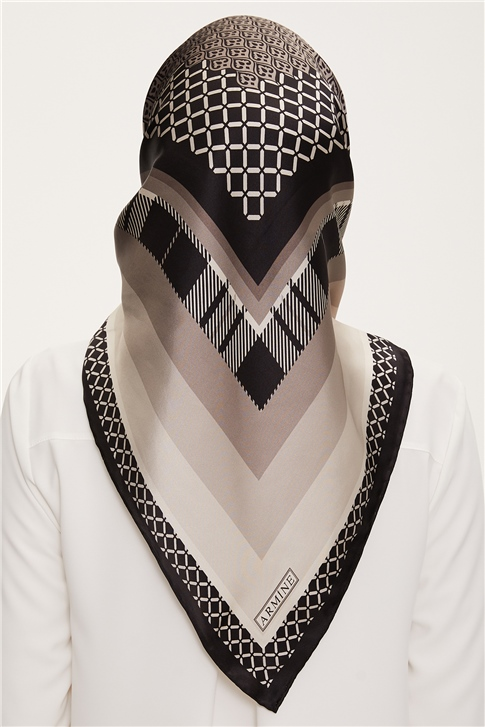 Armine Twill İpek Eşarp 22Ka3225 06