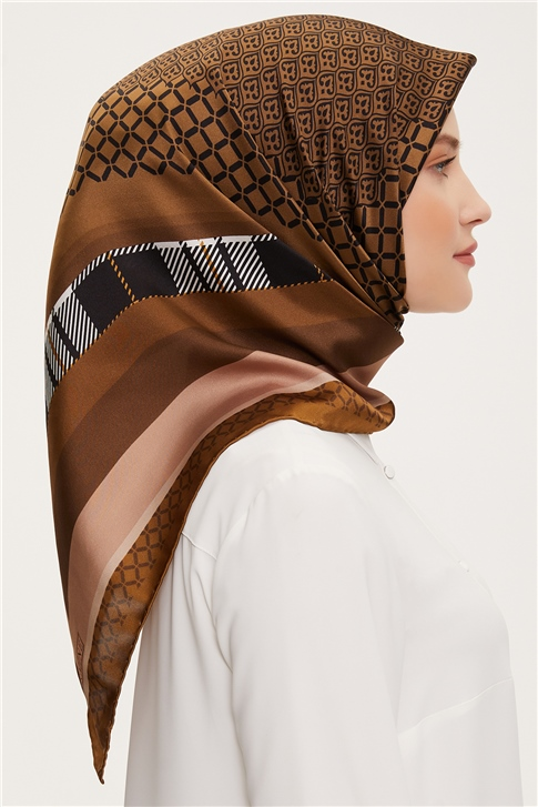 Armine Twill İpek Eşarp 22Ka3225 09