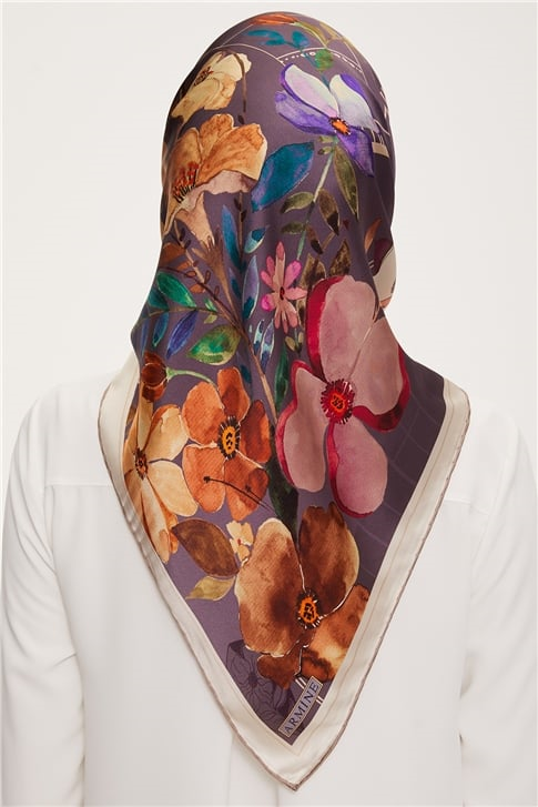 Armine Twill İpek Eşarp 22Ka3226 05