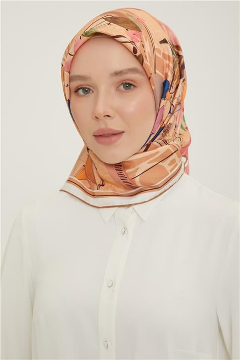 Armine Twill İpek Eşarp 22Ka3226 09