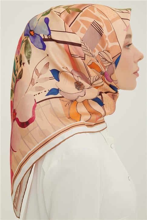Armine Twill İpek Eşarp 22Ka3226 09