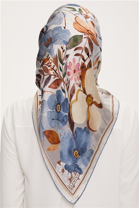 Armine Twill İpek Eşarp 22Ka3226 33