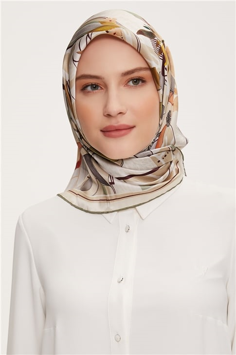 Armine Twill İpek Eşarp 22Ka3226 36