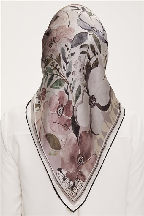 Armine Twill İpek Eşarp 22Ka3226 54