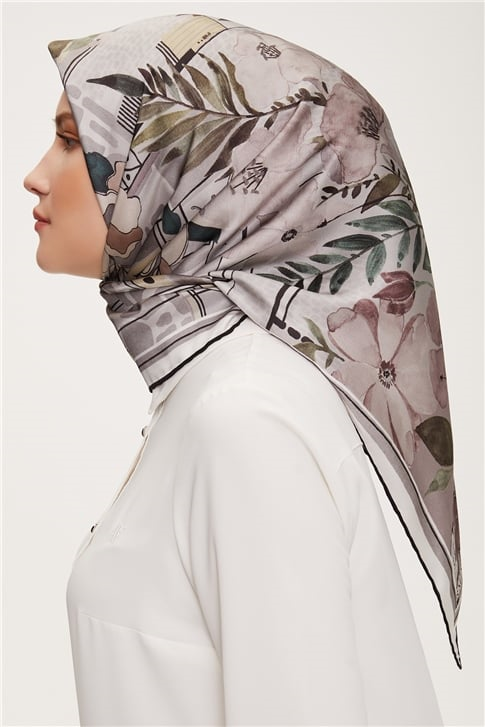 Armine Twill İpek Eşarp 22Ka3226 54