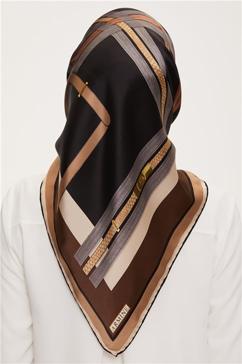 Armine Twill İpek Eşarp 22Ka3229 32