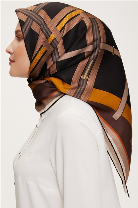 Armine Twill İpek Eşarp 22Ka3229 36