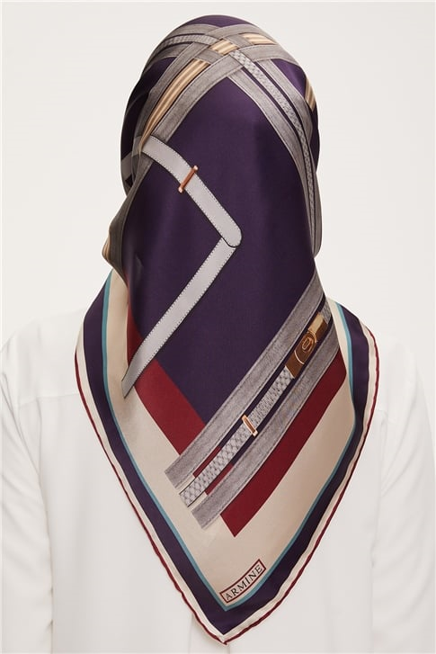Armine Twill İpek Eşarp 22Ka3229 50