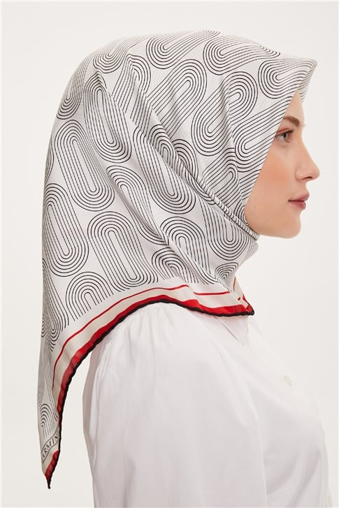 Armine Twill İpek Eşarp 22Ka3231 01