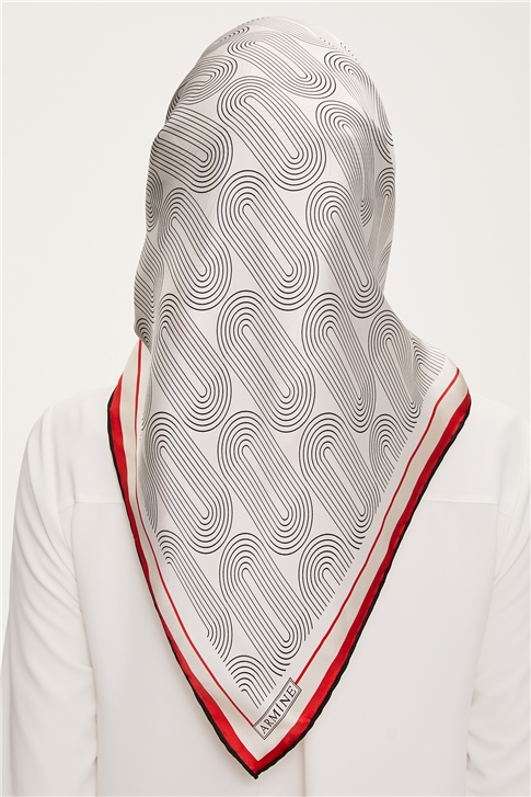 Armine Twill İpek Eşarp 22Ka3231 01