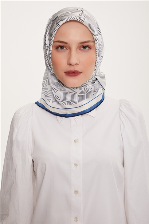 Armine Twill İpek Eşarp 22Ka3231 04