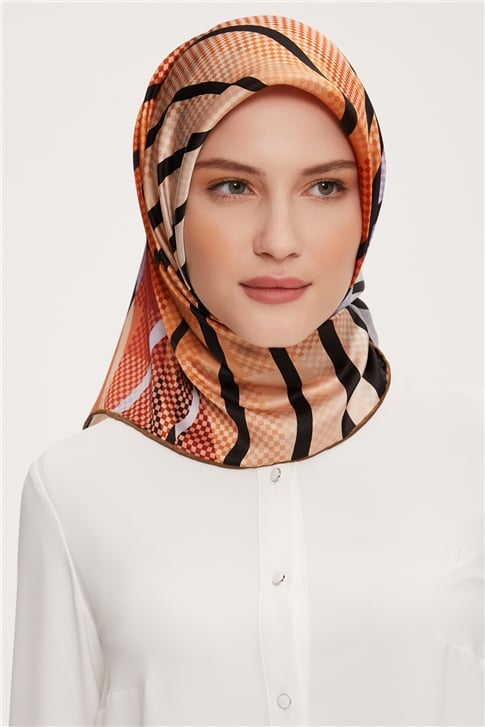 Armine Twill İpek Eşarp 22Ka3237 09