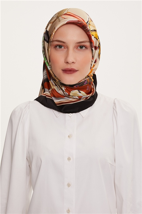 Armine Twill İpek Eşarp 22Ka3241 35