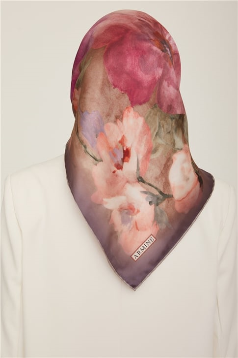 Armine Twill İpek Eşarp 22Ka8800 07