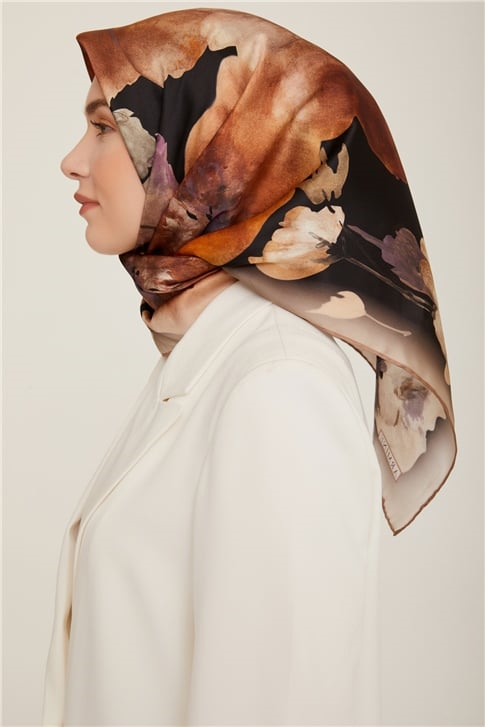 Armine Twill İpek Eşarp 22Ka8800 08