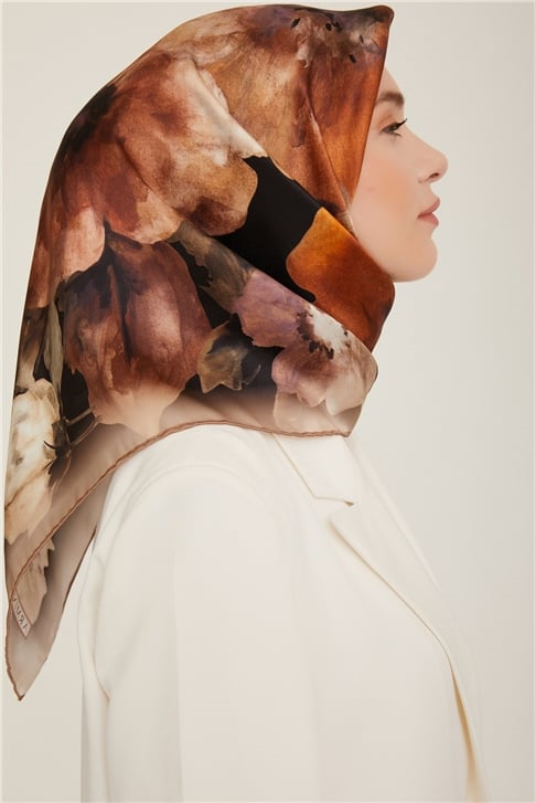 Armine Twill İpek Eşarp 22Ka8800 08