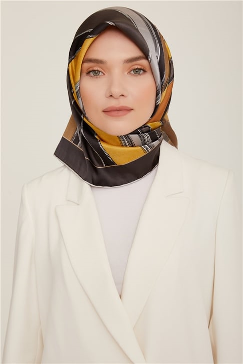 Armine Twill İpek Eşarp 22Ka8802 03