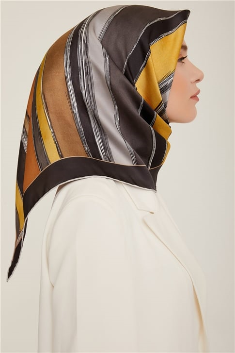 Armine Twill İpek Eşarp 22Ka8802 03