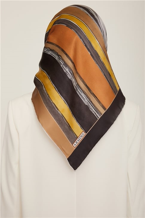 Armine Twill İpek Eşarp 22Ka8802 03