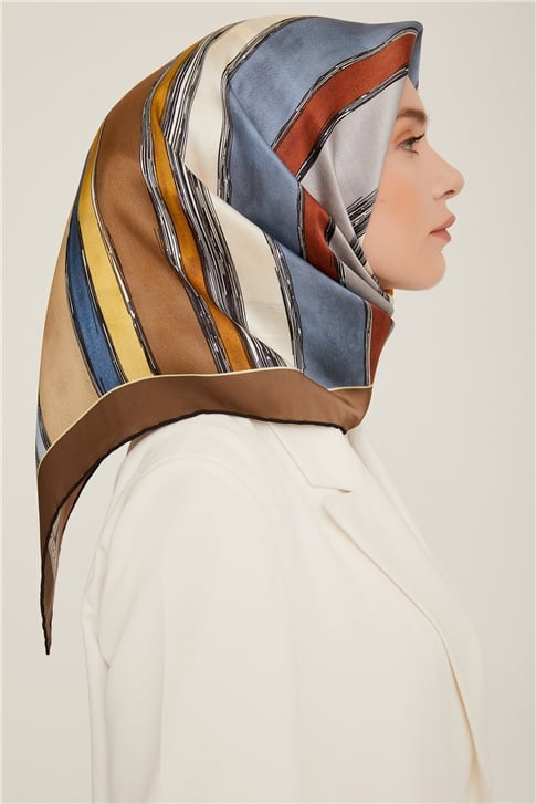 Armine Twill İpek Eşarp 22Ka8802 33