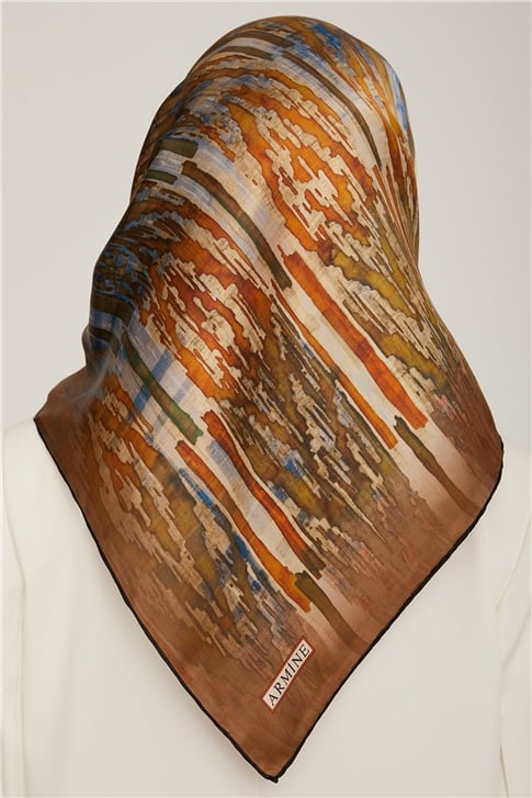Armine Twill İpek Eşarp 22Ka8804 34