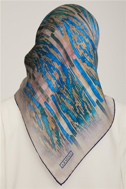 Armine Twill İpek Eşarp 22Ka8804 50