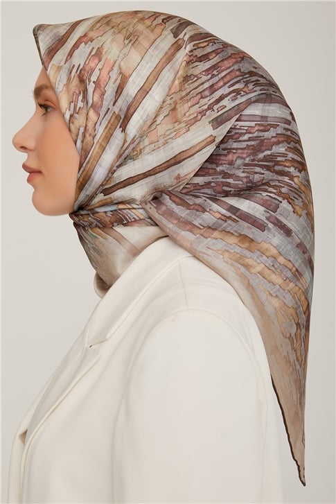 Armine Twill İpek Eşarp 22Ka8804 51