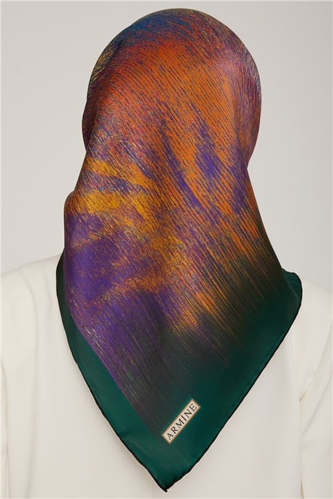 Armine Twill İpek Eşarp 22Ka8805 31