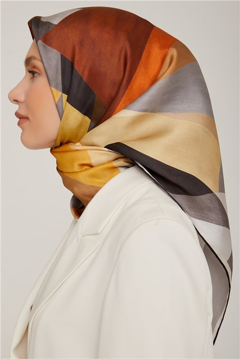 Armine Twill İpek Eşarp 22Ka8807 06