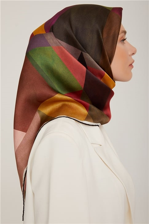 Armine Twill İpek Eşarp 22Ka8807 31