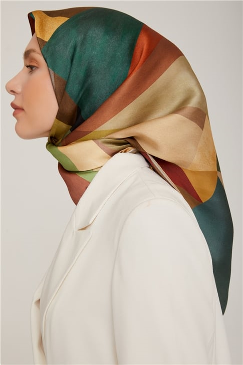 Armine Twill İpek Eşarp 22Ka8807 32