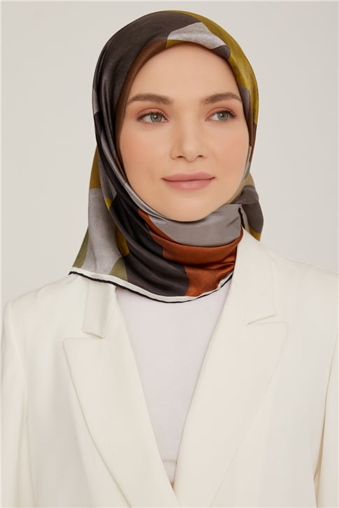 Armine Twill İpek Eşarp 22Ka8807 33