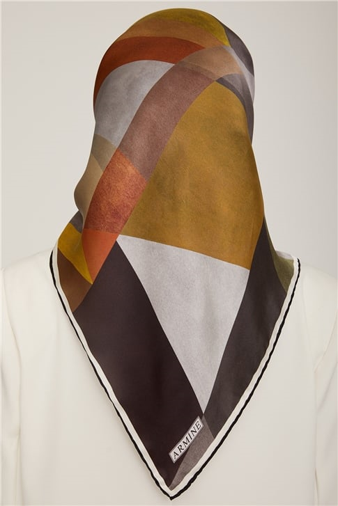 Armine Twill İpek Eşarp 22Ka8807 33