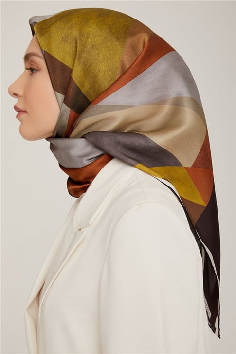Armine Twill İpek Eşarp 22Ka8807 33