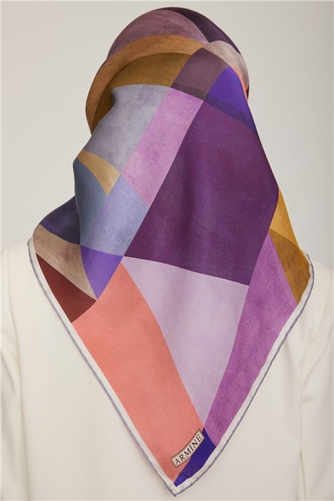 Armine Twill İpek Eşarp 22Ka8807 36