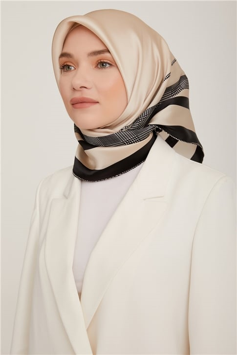 Armine Twill İpek Eşarp 22Ka8811 06