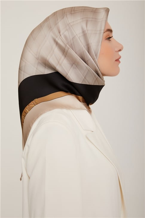 Armine Twill İpek Eşarp 22Ka8813 01
