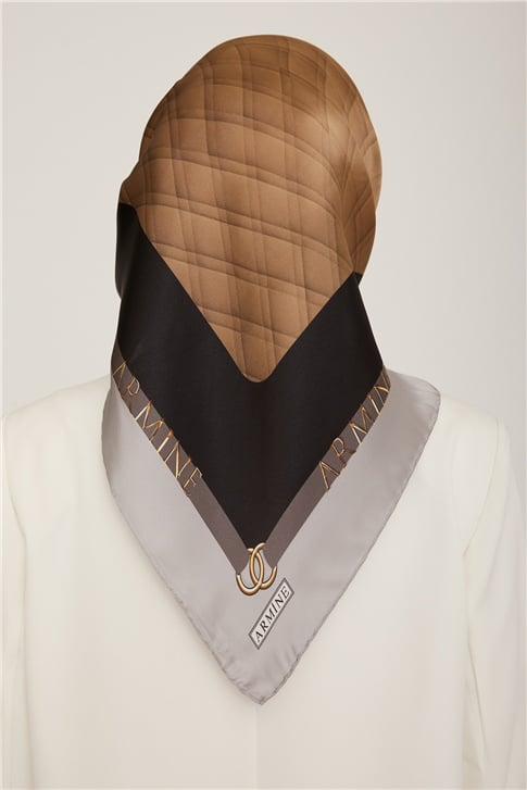 Armine Twill İpek Eşarp 22Ka8813 34