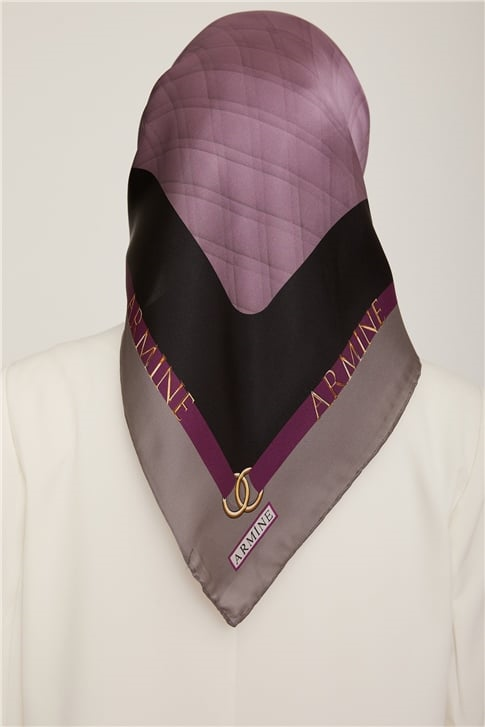 Armine Twill İpek Eşarp 22Ka8813 36