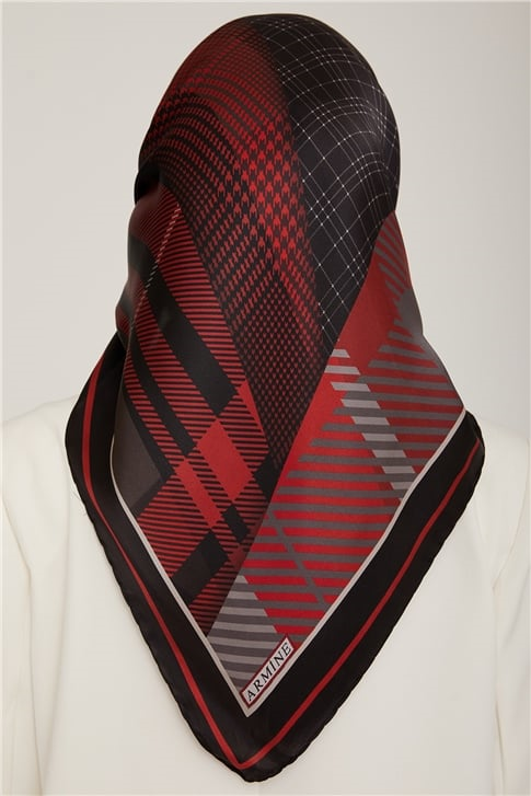 Armine Twill İpek Eşarp 22Ka8819 02