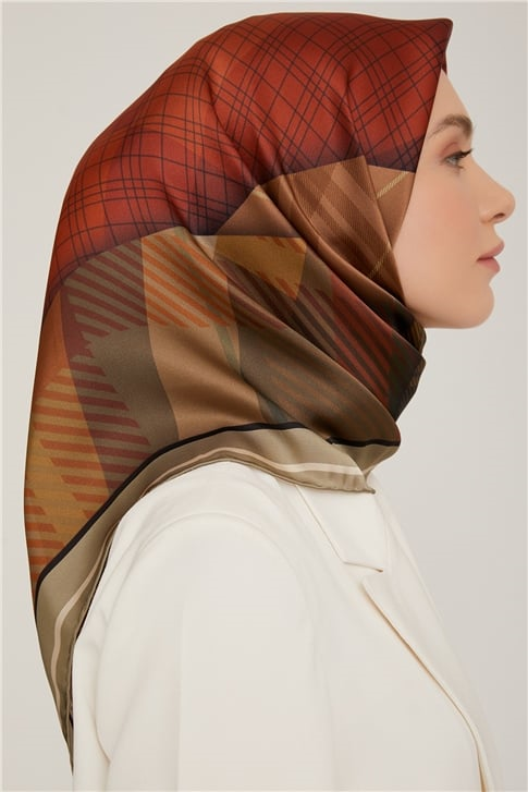 Armine Twill İpek Eşarp 22Ka8819 32