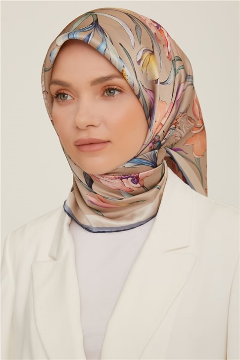 Armine Twill İpek Eşarp 22Ka8825 32