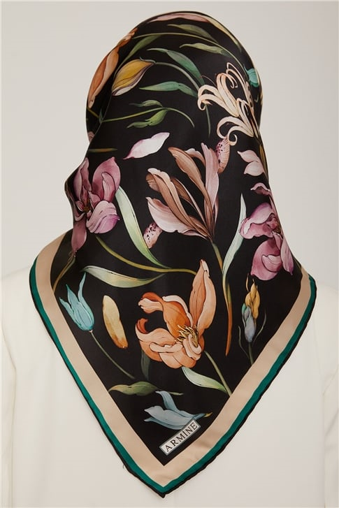 Armine Twill İpek Eşarp 22Ka8825 38