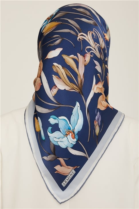 Armine Twill İpek Eşarp 22Ka8825 39