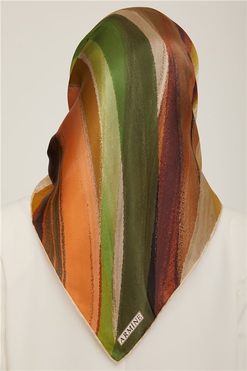 Armine Twill İpek Eşarp 22Ka8826 33