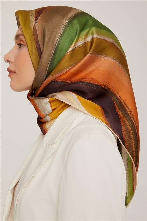 Armine Twill İpek Eşarp 22Ka8826 33