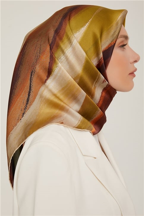 Armine Twill İpek Eşarp 22Ka8826 33