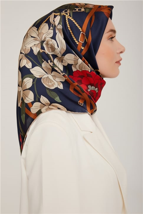 Armine Twill İpek Eşarp 22Ka8827 01